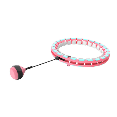 Cienka talia Smart Hula Hoop Ring Silikonowy ABS Regulowany rozmiar