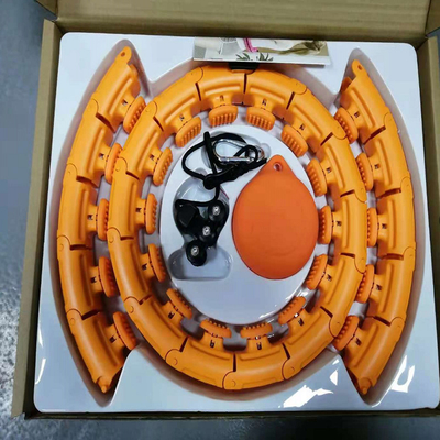 Plastikowe, inteligentne, regulowane, obciążone ćwiczenia Hula Hoop w domu Ćwiczenia jogi