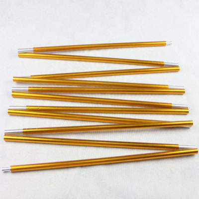 Anodowane, regulowane powierzchniowo słupki namiotowe, regulowana aluminiowa tyczka do plandeki 19 mm