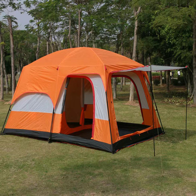 Poliester Oxford 210D Pu Coating Wodoodporny duży namiot Outdoor Layer Family Living 8-osobowy namiot kempingowy