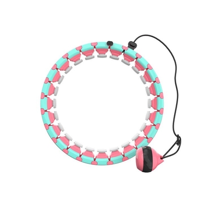 Regulowany rozmiar Smart Hula Hoop, cienka talia 24 Knot Weighted Hula Hoop