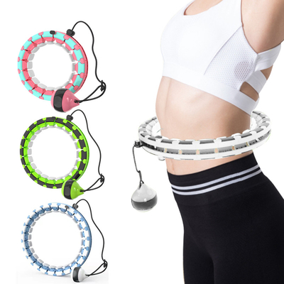 Dorosłych Odchudzanie Body Smart Weighted Hula Hoop Plus Size