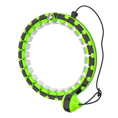 24 węzły Smart Hula Hoop, Home Fitness Weighted Spinning Hula Hoop