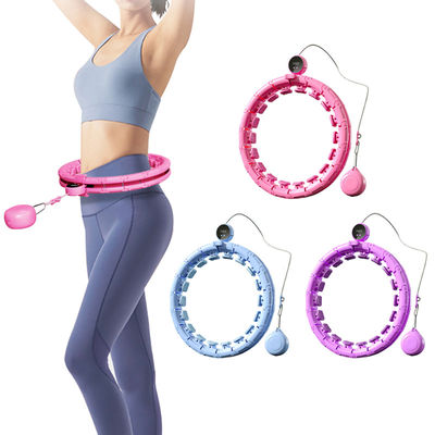 Domowy ważony inteligentny Hula Hoop, Fitness Hula Hoop z piłką