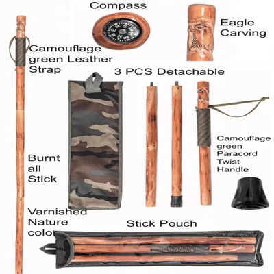 Brzoskwiniowe laski z litego drewna 500g z prostym uchwytem