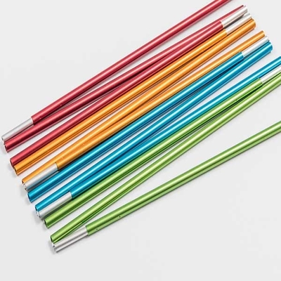 Wodoodporny teleskopowy słupek namiotowy Stop aluminium 6061/7075 z gumką