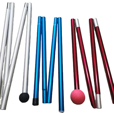 Wodoodporny teleskopowy słupek namiotowy Stop aluminium 6061/7075 z gumką