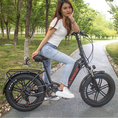 Rower elektryczny z baterią litową ze stopu magnezu, rower elektryczny damski o zmiennej prędkości