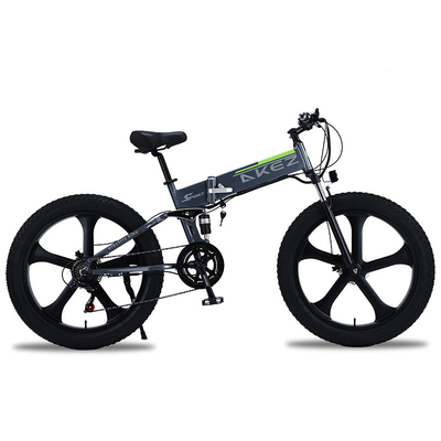 Rower elektryczny z baterią litową ze stopu magnezu, rower elektryczny 48 V 500 W
