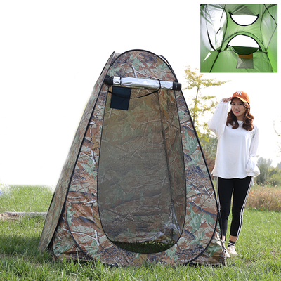 Pop Up Outdoor Prysznic Namiot Wodoodporny Ochrona przed słońcem Stal Poliester 190T