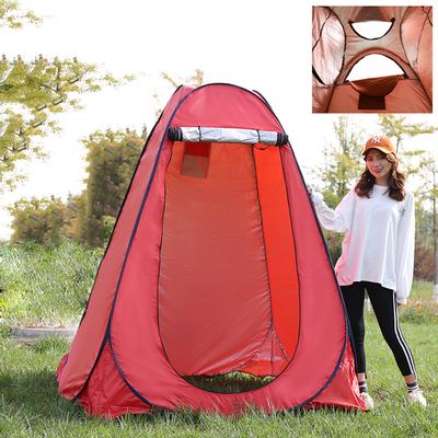 Pop Up Outdoor Prysznic Namiot Wodoodporny Ochrona przed słońcem Stal Poliester 190T