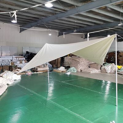 Tkanina markizy przeciwsłonecznej Camping Sun Shelter Namiot wodoodporny z liną wiatrową