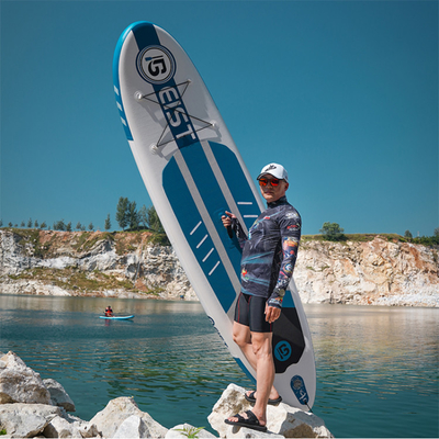 Stand Up Inflatable Sup Paddle Latająca deska surfingowa z liną na stopy