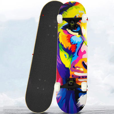 Koło PU Sprzęt do rozrywki na świeżym powietrzu Druk termotransferowy Łożyska Deskorolka