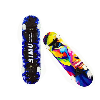 31,75-calowy sprzęt do rozrywki na świeżym powietrzu Klonowa aluminiowa deskorolka