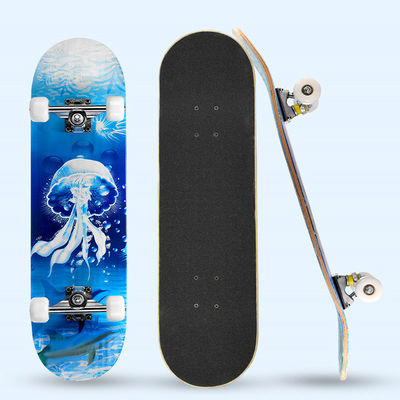 Black Sand Pu Wheel Girl Bearing Deskorolka 7 warstw drewna klonowego